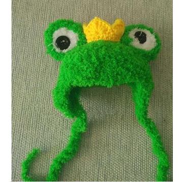 Nón len cho thú cưng NÓN ẾCH XANH XÙ handmade cho PET chó, mèo,. thỏ, chuột ú.....