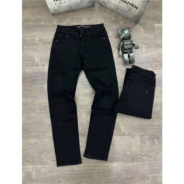Quần jean rách gối YSL2022