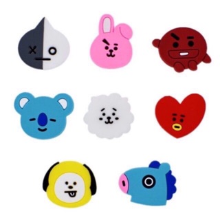 Xả thanh lý Bộ 8 Jibbitz BT21 - BTS - KPOP