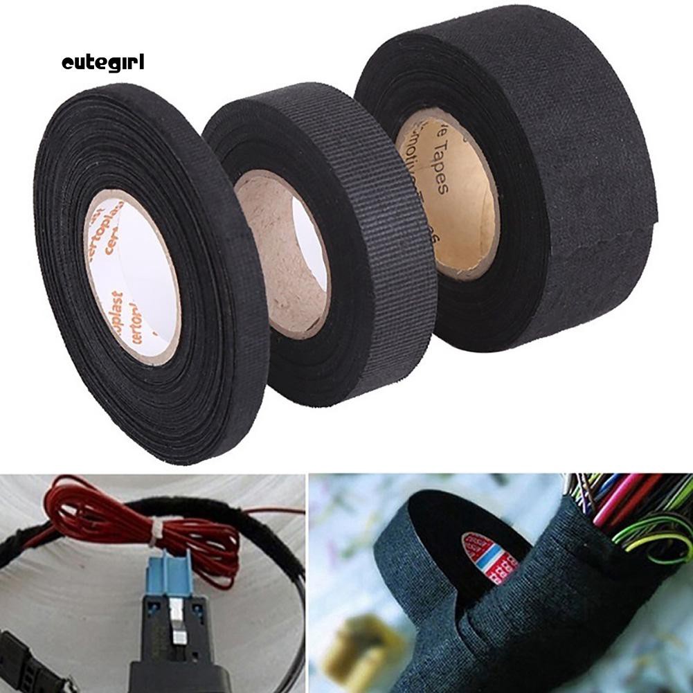 Cuộn băng keo vải cách nhiệt quấn dây điện 15m tiện dụng
