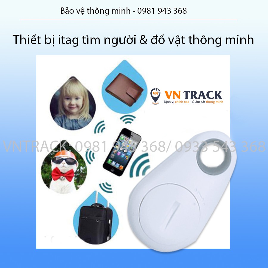 Thiết Bị Định Vị hai chiều Itag Tìm Đồ Vật, Tìm Thú cưng, Móc Khóa Nhỏ Gọn, Định vị chính xác