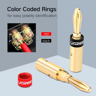 Set 4 Phích Cắm Hình Bắp Chuối Dành Cho Loa