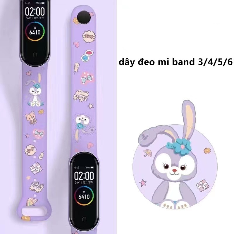 Dây đeo cao su Mi band 4, miband 3 chính hãng Mijobs - dây đeo cao su thay thế cho mi band 5/6