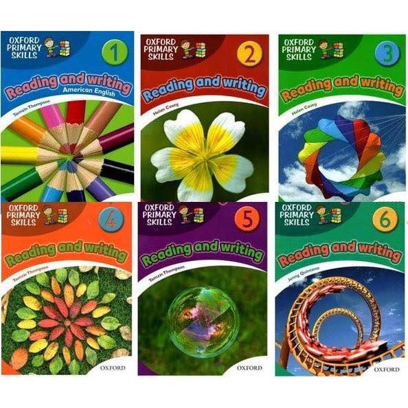 Combo 6q - [TẶNG FILE NGHE] Oxford primary skill reading and writing