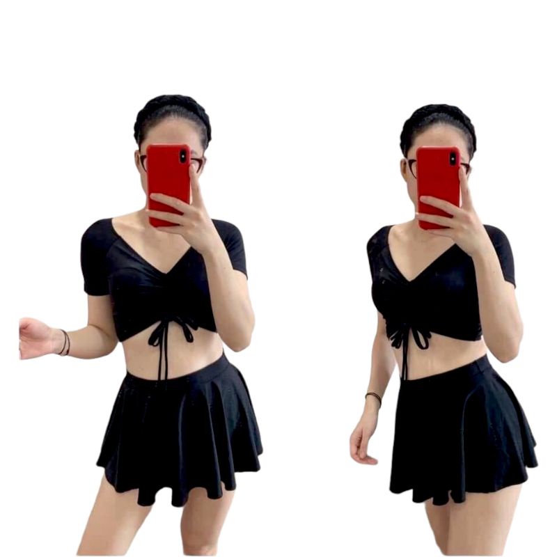 Quần Bơi Nữ, Bikini Lẻ Váy Xòe Kín Đáo (Ko Kèm Áo) | BigBuy360 - bigbuy360.vn