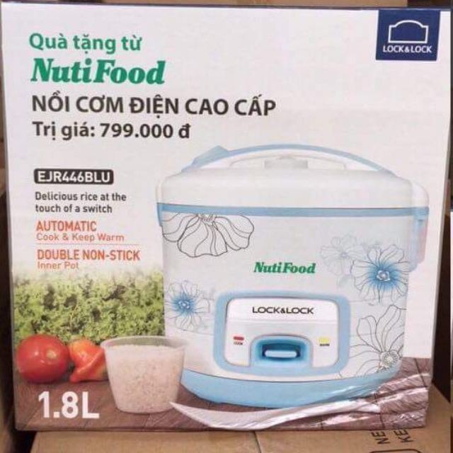 NỒI CƠM ĐIỆN LOCK AND LOCK HÀN QUỐC QUÀ TẶNG TỪ NUTIFOOD