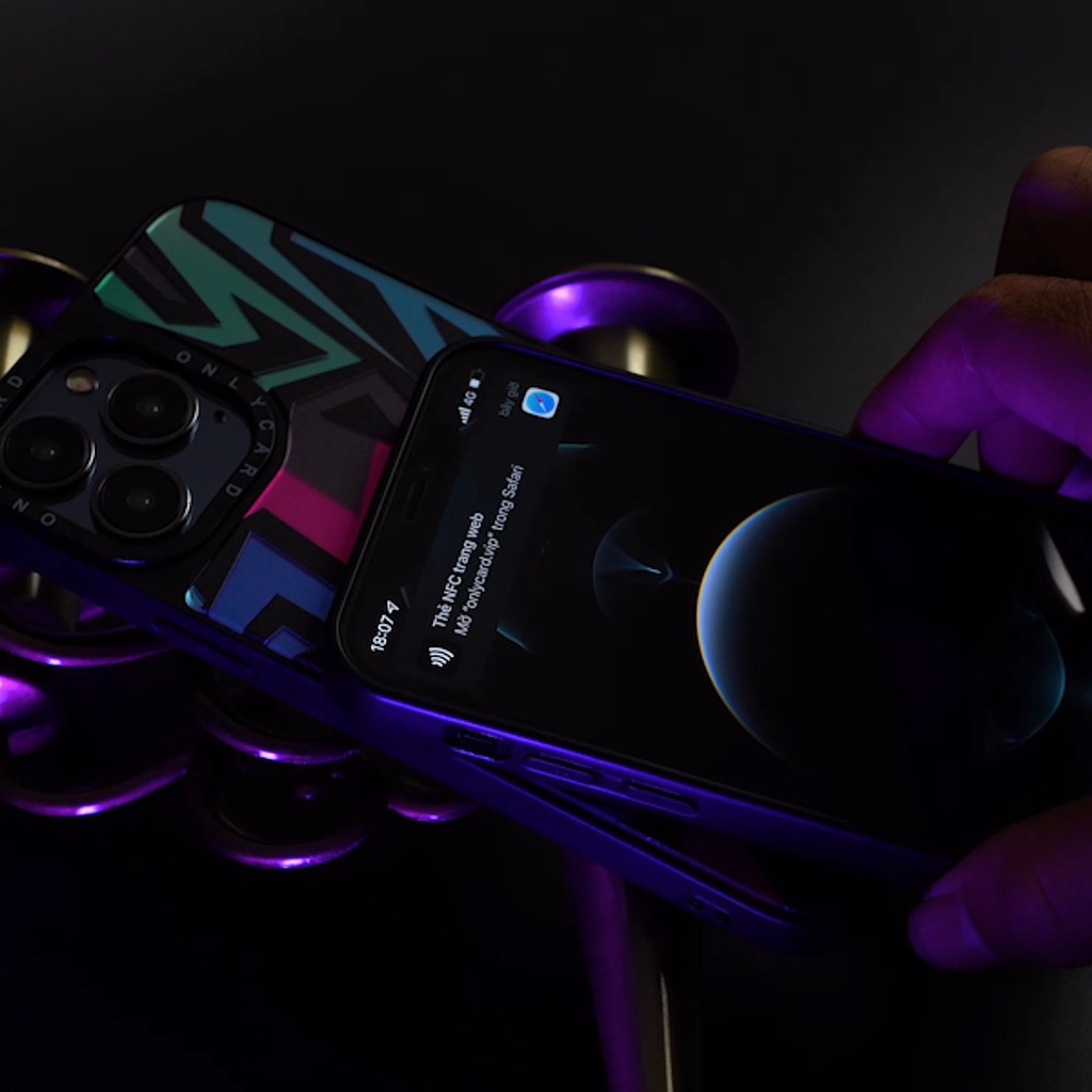 Ốp lưng thông minh ONLYCASE_TRIANGLE _25 Onlycard /Dành cho các dòng IPhone 7/7plus/8/8plus/x/xr/xs/11/12/13/pro/promax