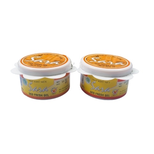 Sáp Khử Mùi Đa Năng Sara 60g Sáp Thơm Khử Mùi Giúp Khử Mùi Hôi Trong Tủ Lạnh, Nhà Bếp, Nhà Vệ Sinh...