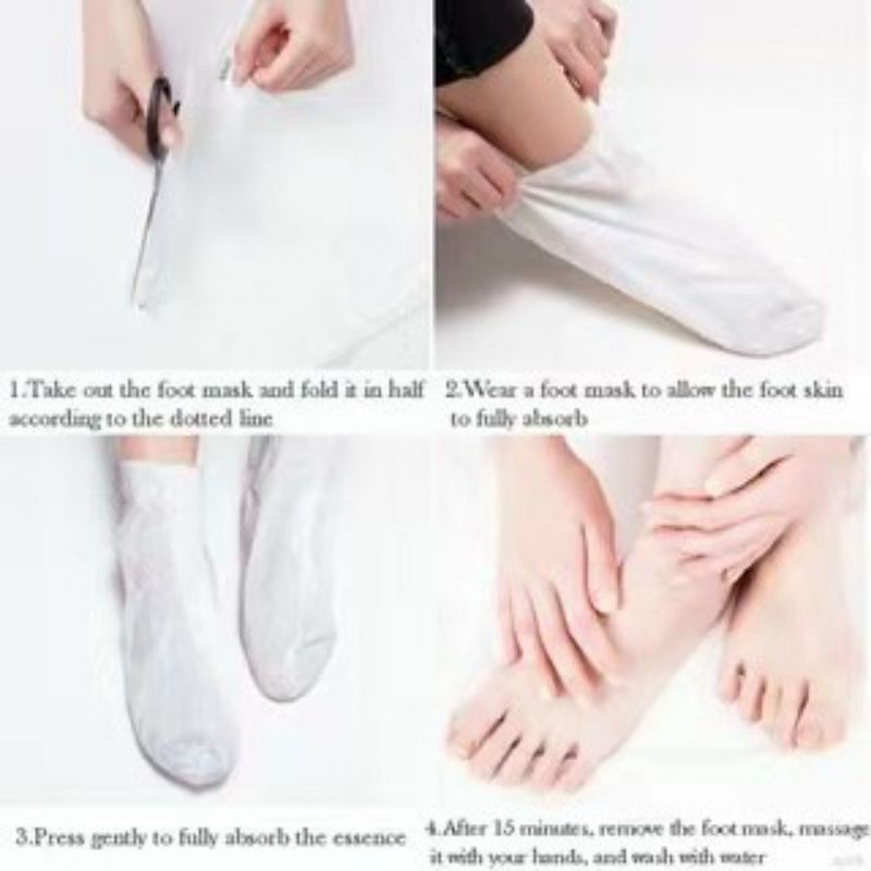 Mặt Nạ chân Bioqua tẩy da chết nốt chai vết nứt bàn chân trong 7 ngày