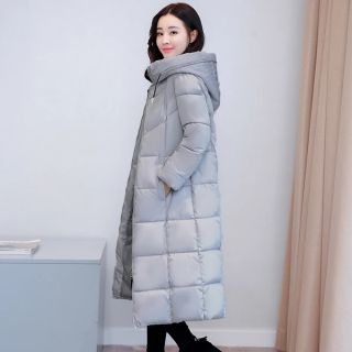 Áo phao nữ dáng dài