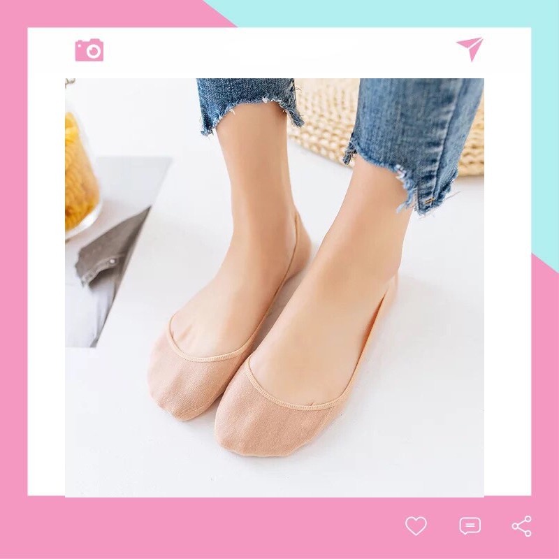 Vớ hài Nobato phong cách Hàn Quốc mỏng nhẹ dùng đi giày búp bê TH01