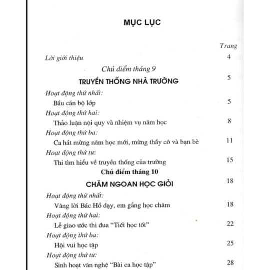 Sách Hướng dẫn thực hiện hoạt động giáo dục ngoài giờ lên lớp 7 (theo chương trình GDPT mới)
