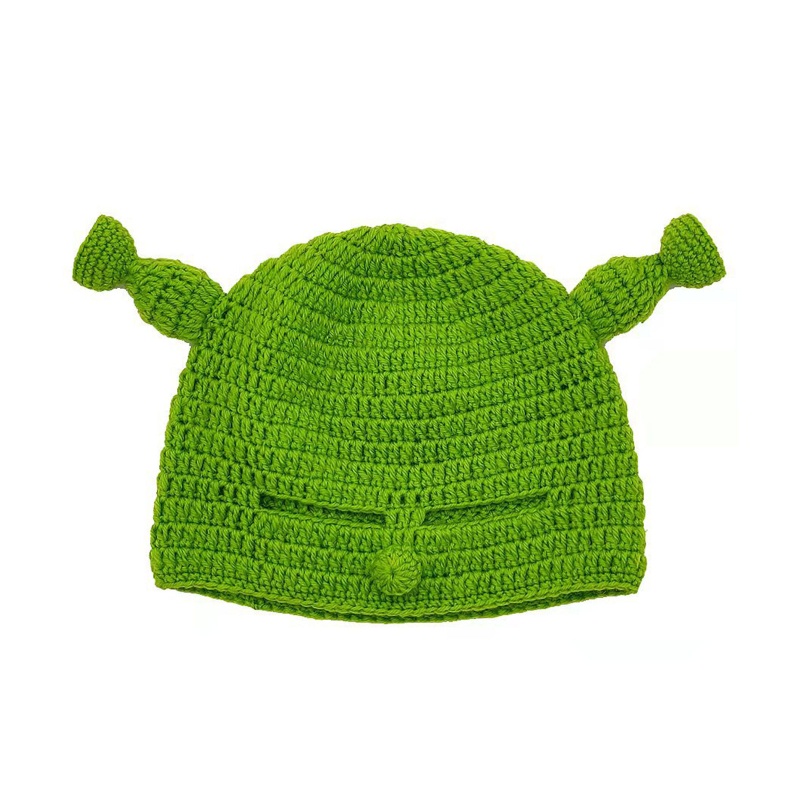 Mũ beanie Trùm Đầu Đính Tai Quái Vật Vui Nhộn Cho Nam Và Nữ