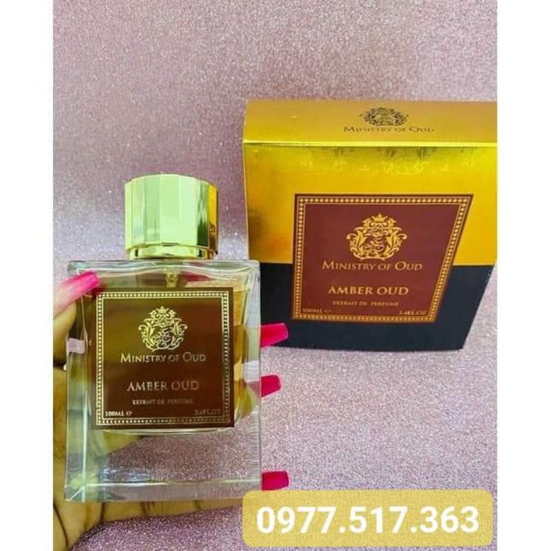 Nước hoa Dubai Amber Oud – Ministry of Oud