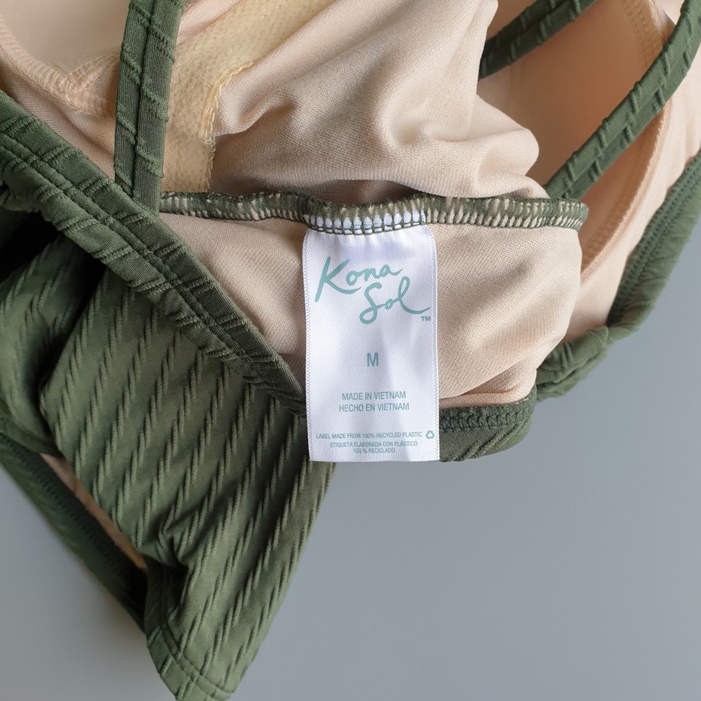 Bộ bơi một mảnh xanh army Kona Sol xuất khẩu Mỹ | BigBuy360 - bigbuy360.vn