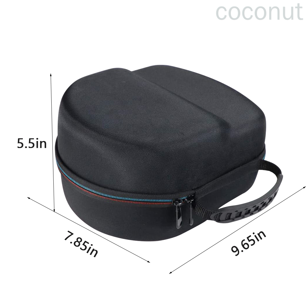 Storage Bag VR Glasses Carry Case Headset Accessories Pouch Replacement for Oculus Quest 2, Black coconut