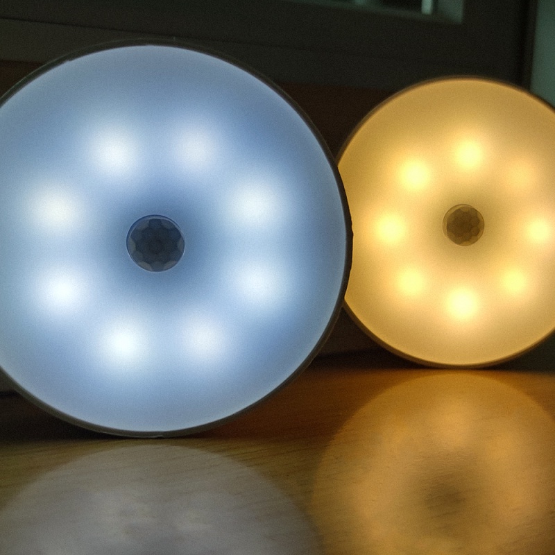 Đèn LED FONKEN ngủ ban đêm cảm biến chuyển động không dây cảm ứng cơ thể tiết kiệm năng lượng
