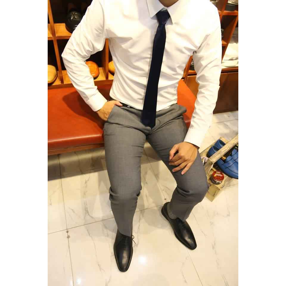 Quần Tây Nam PHONG CÁCH HÀN QUỐC, Quần Âu Nam VINETO Dáng Ôm Co Giãn Nhẹ QA04 | BigBuy360 - bigbuy360.vn