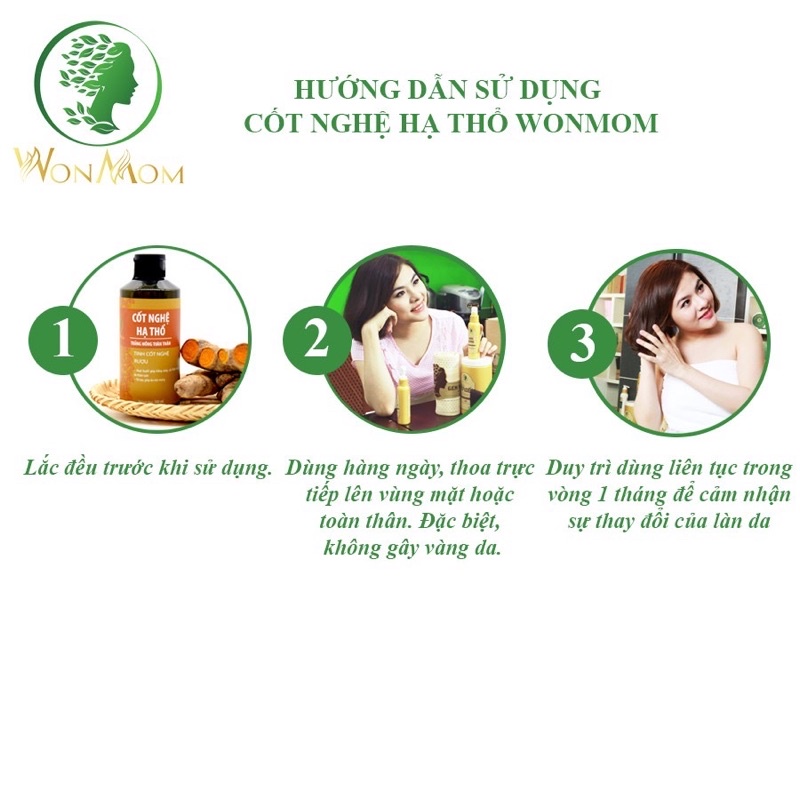 Cốt nghệ hạ thổ Wonmom 200ml