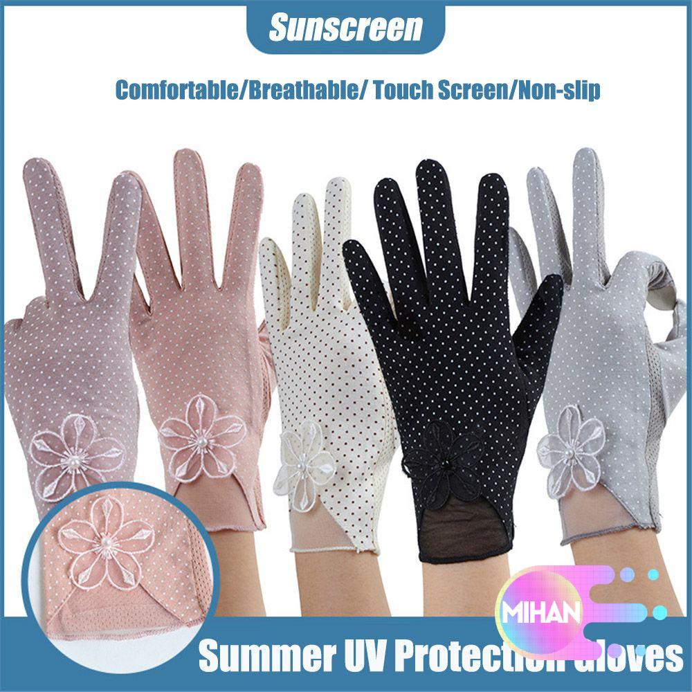 Găng tay lái xe chống nắng MIHAN1 chống trượt có thể dùng màn hình cảm ứng