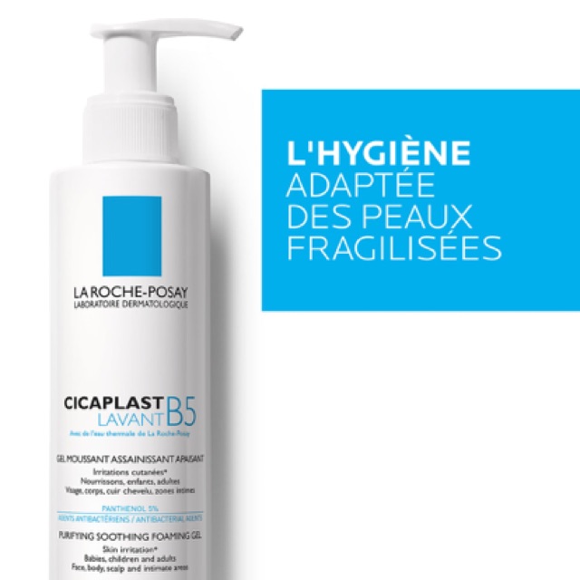 Sữa rửa mặt La roche Posay Cicaplast Lavant B5 200ml