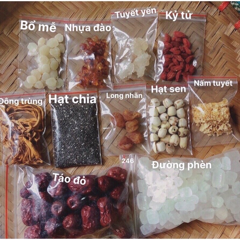 Set 20 gói chè dưỡng nhan loại to 320g