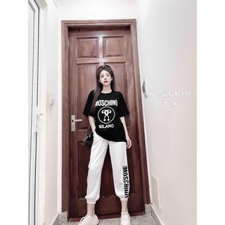 Bộ Thể Thao moschino hàng quảng châu cao cấp