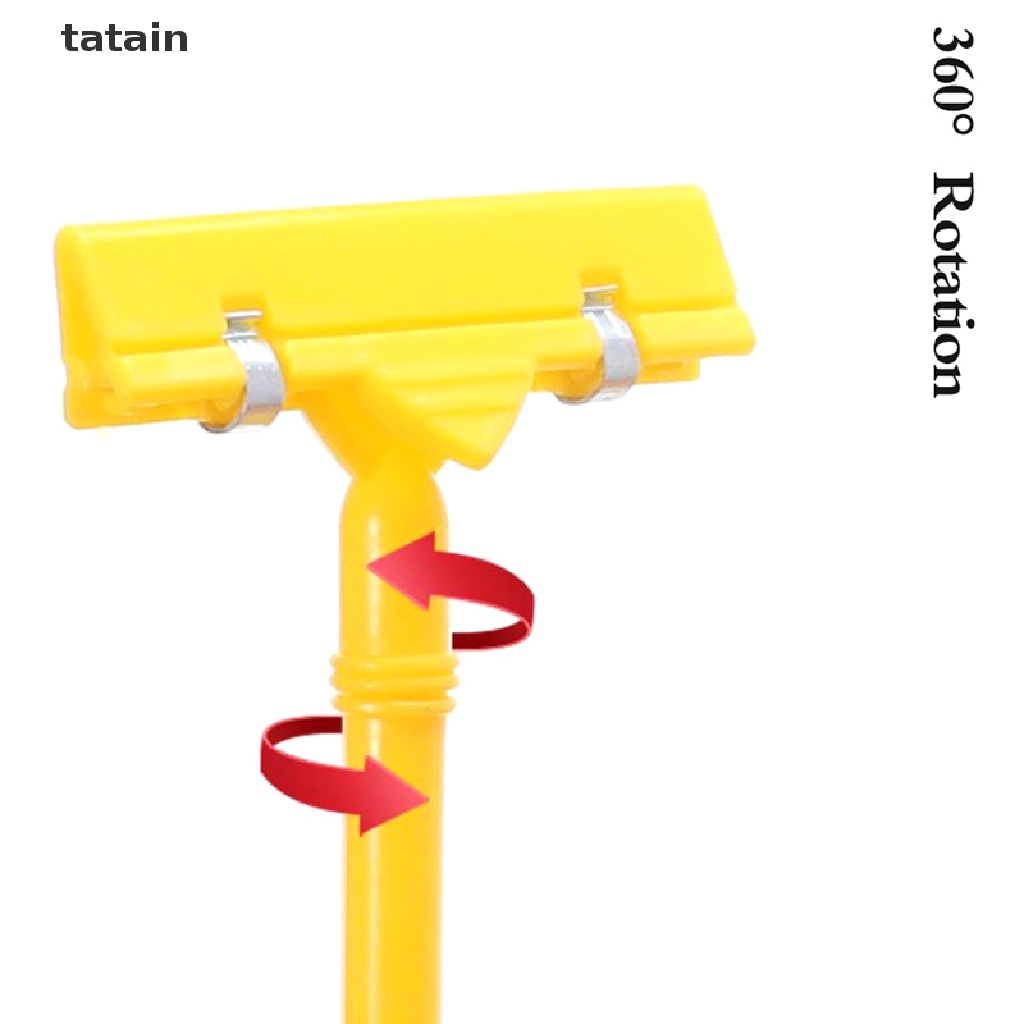 [TAT] Advertising Display Clip Price Card Tag Stand Label Rack Supermarket Sign Holder CVX