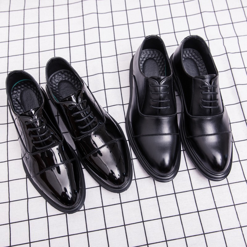 hapas Office style leather shoes for men