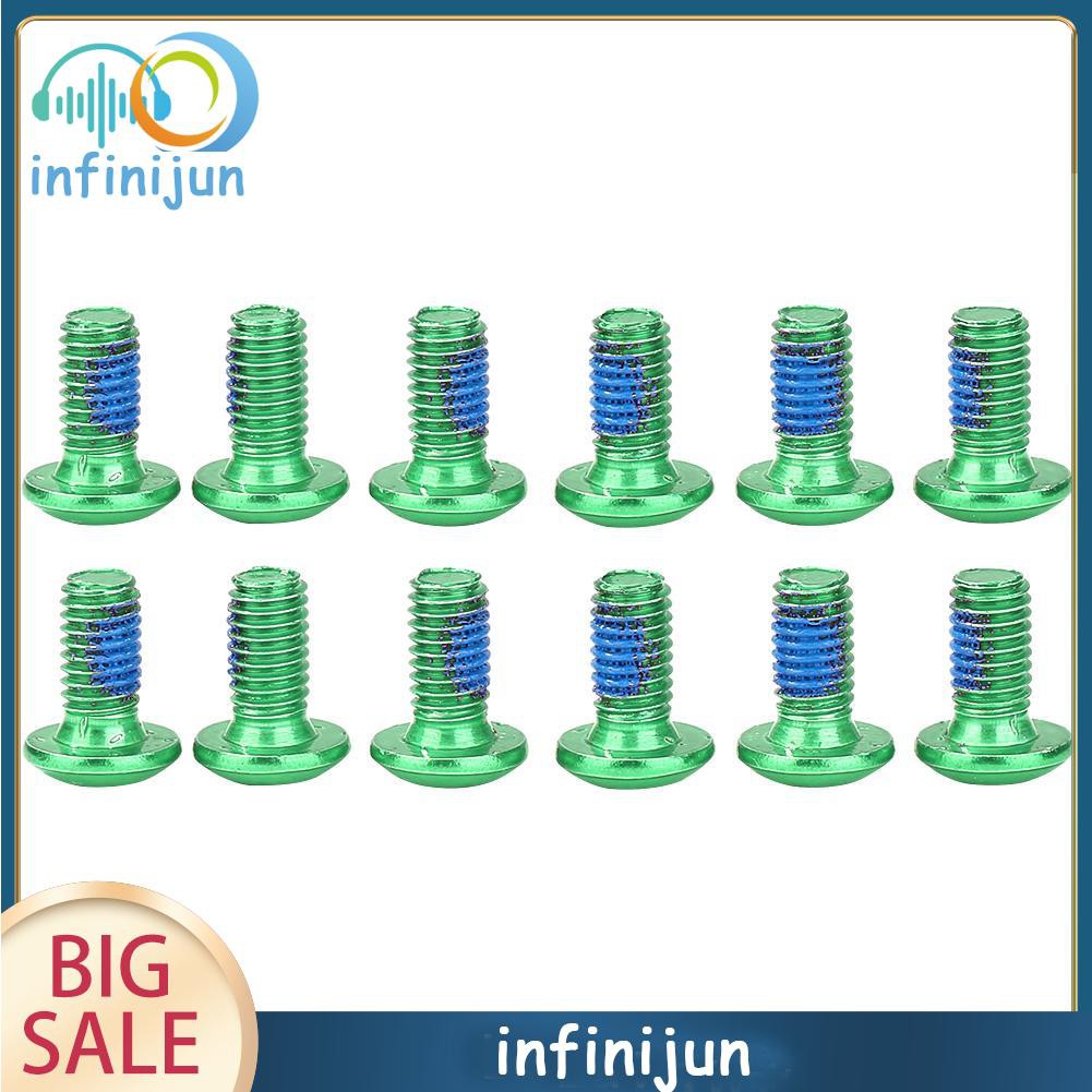 Set 12 Ốc Vít T25 M5X8Mm Cho Xe Đạp