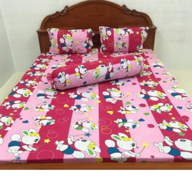 Drap Bộ Thun Lạnh Hàn Quốc 1m6x 2m(15cm)