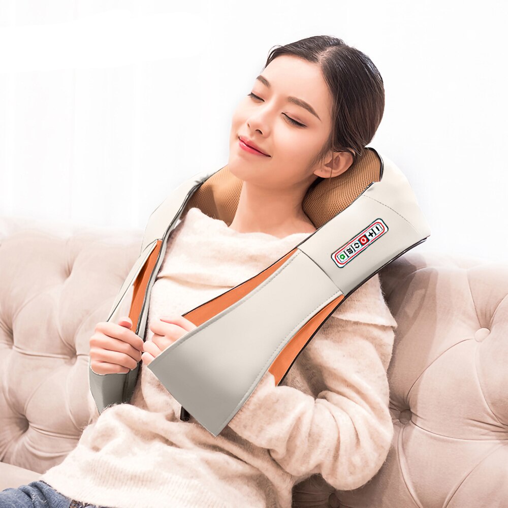 Máy Massage Lưng, Đai Mát Xa Cổ Vai Gáy 6D Hồng Ngoại Kensonic - Hàng Chính Hãng