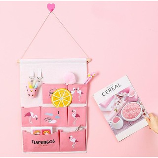 TÚI VẢI TREO TƯỜNG TIỆN LỢI (CÓ SIZE LỚN 7 NGĂN)