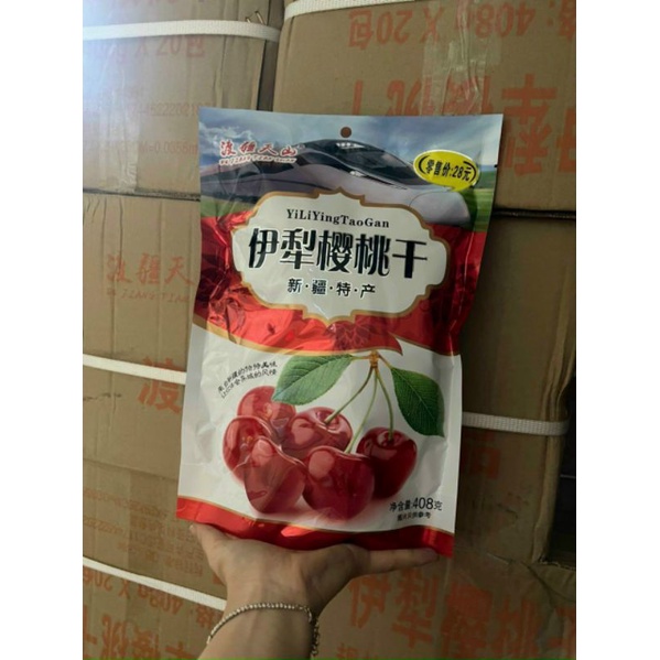 49k túi 408gr Ômai Cherry
