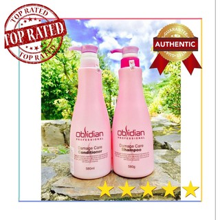 Cặp Dầu Gội Xả Tái Tạo Tóc Hư Tổn Obsidian 580ml- Tái Tạo Tóc - Phục Hồi Tóc Hư Tổn, Xơ Rối - Siêu Mượt