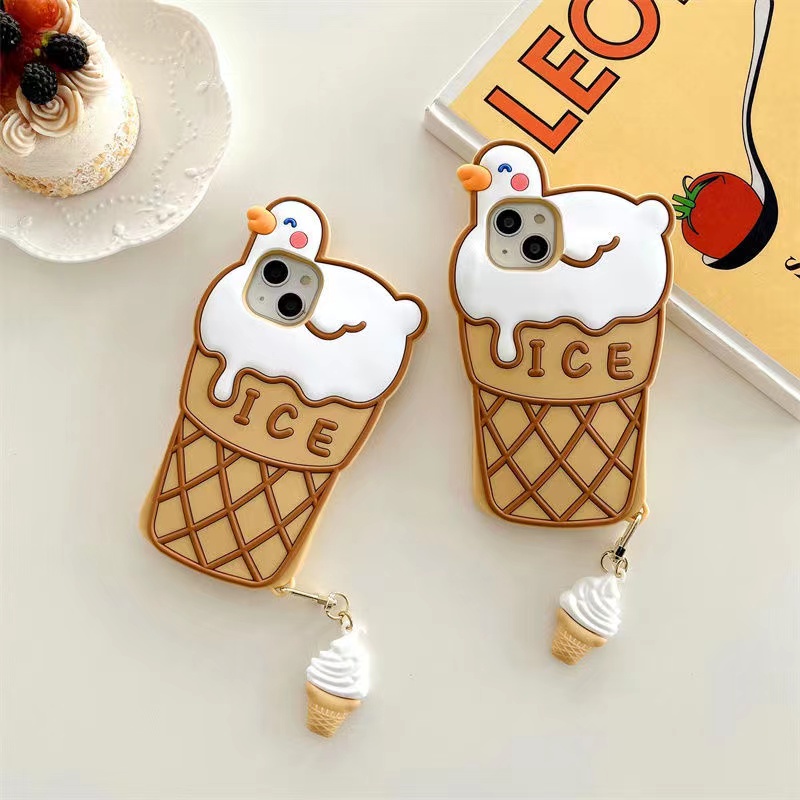 Ốp Điện Thoại Silicon Mềm Chống Sốc Họa Tiết Hoạt Hình Cho iPhone 6 7 8Plus X XS XR 11 12 13promax