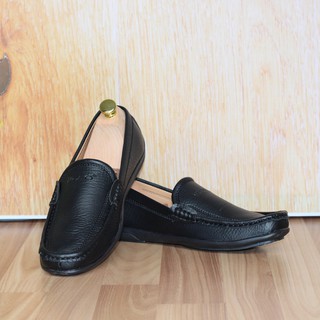 Giày Lười Plo Thời Trang Đen