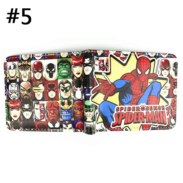 Ví ngắn có in hình người nhện độc đáo