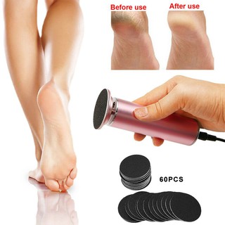 Máy chà gót chân, Tẩy tế bào chết chuyên dụng cho Nail,Spa, kèm một hộp trà gót 60 miếng