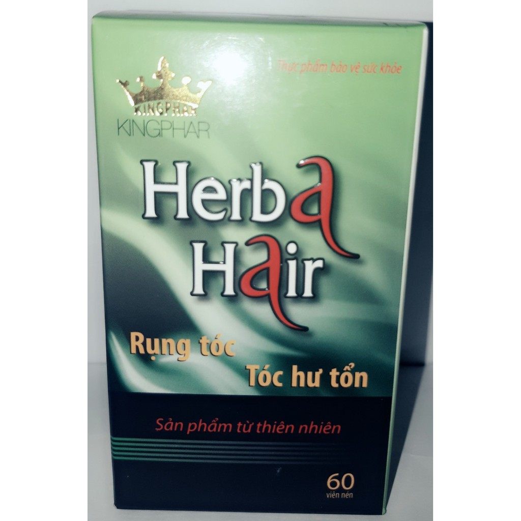 Herba Hair Kingphar - Giúp ngăn ngừa rụng tóc, tóc chắc khỏe