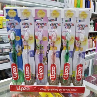 Bàn chải đánh răng cho bé Lipzo Crystal Kids