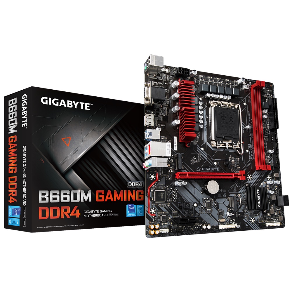 [Mã 155ELSALE giảm 7% đơn 300K] Main Gigabyte B660M GAMING DDR4 socket 1700 - Chính Hãng Gigabyte Phân phối