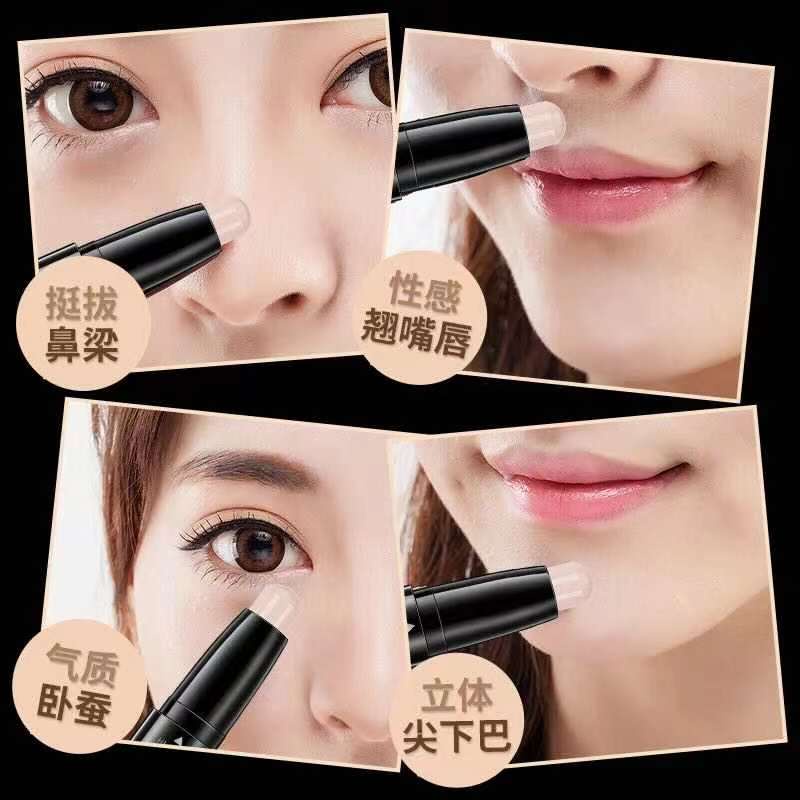 [Hàng mới về] Bút che khuyết điểm bắt sáng và tạo khối hai đầu dễ dùng chất lượng cao