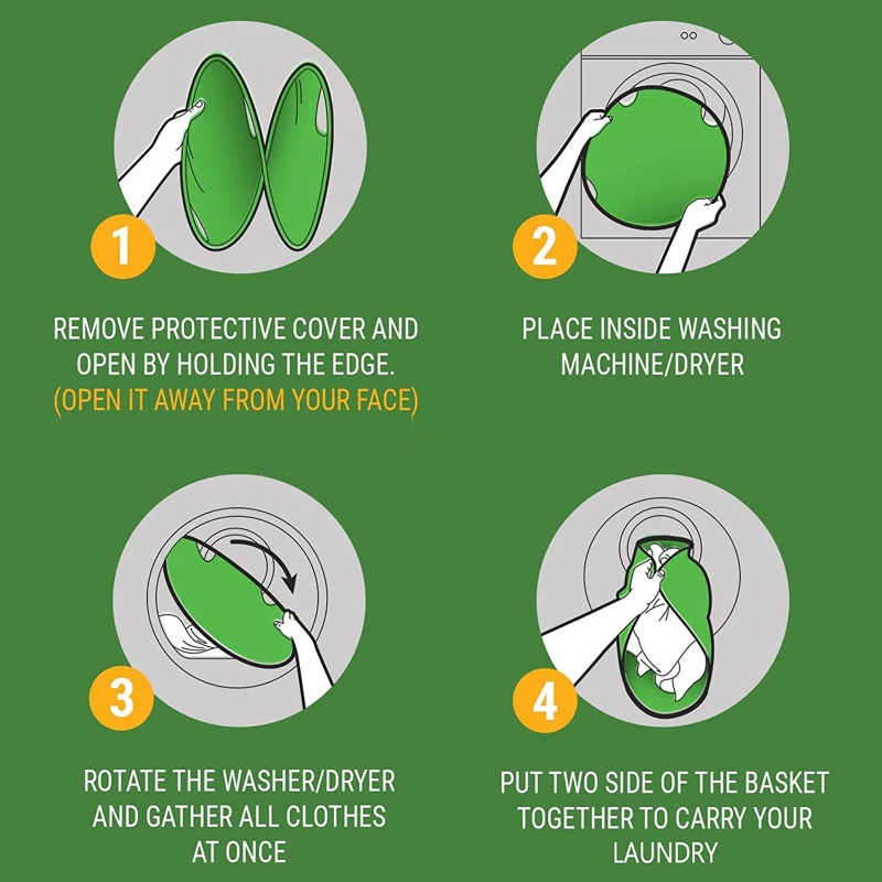 Giỏ Vải Đựng Đồ Giặt Gấp Gọn Tiện Lợi