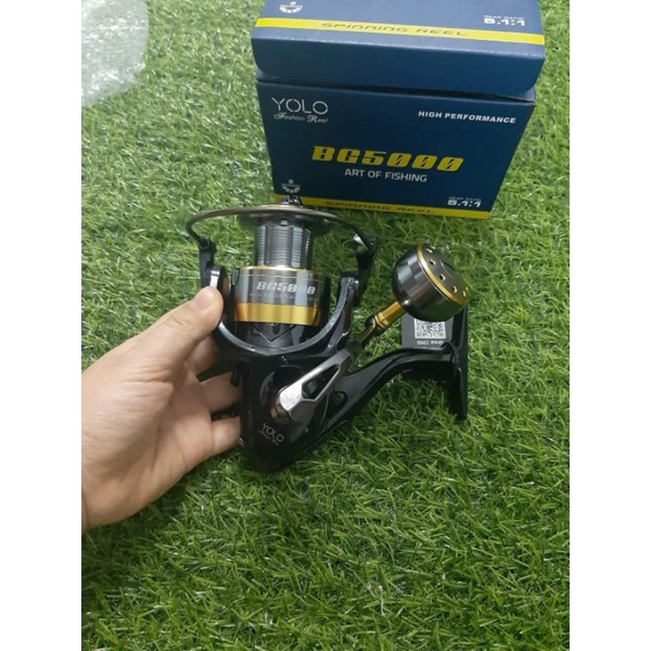 Máy Câu Đứng Kim Loại YOLO BG tay núm độ kim loại mẫu mới nhất 2022