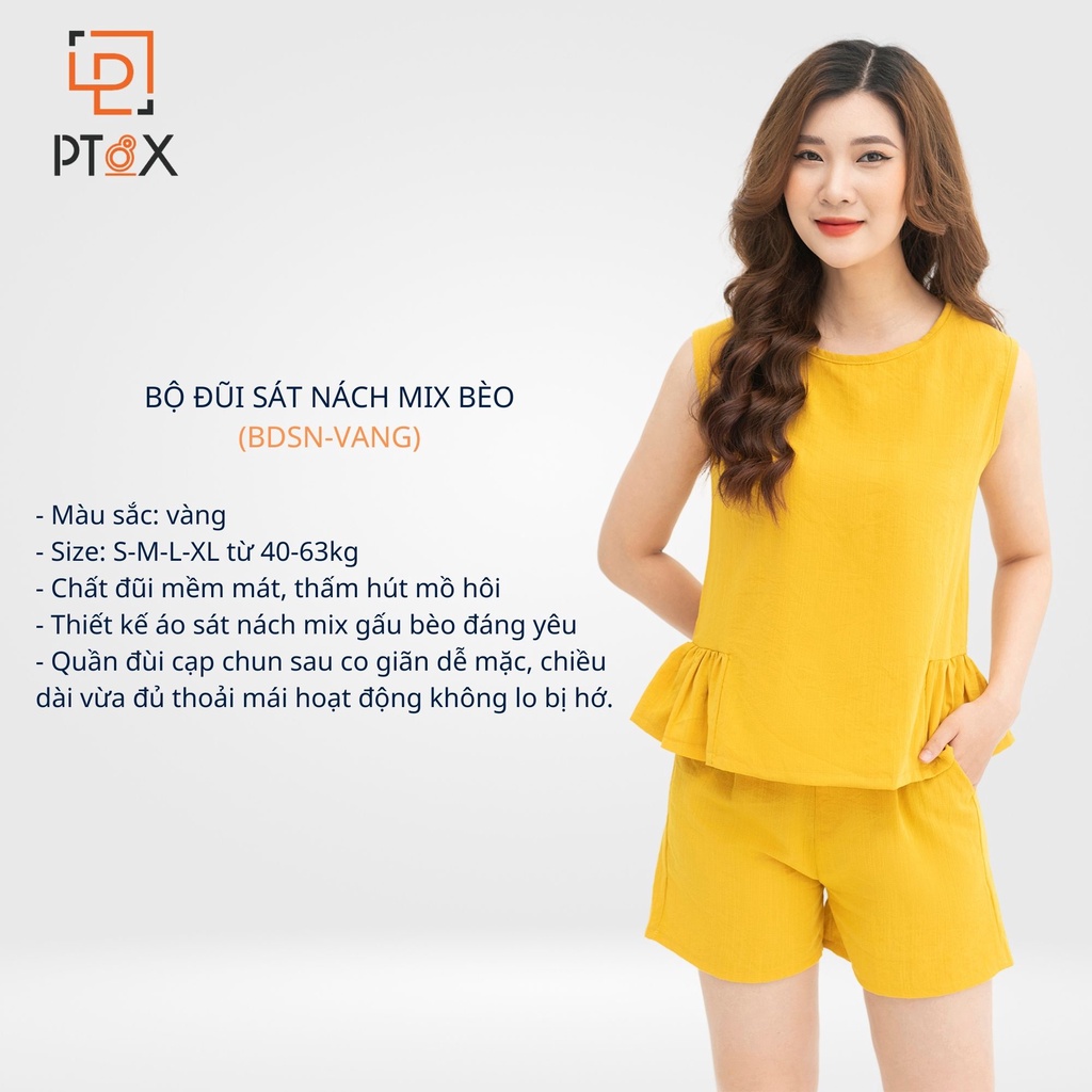 BỘ ĐŨI ĐÙI SÁT NÁCH GẤU BÈO XINH XẮN PT8X