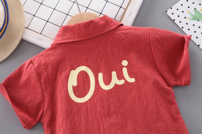 Set Đồ 2 Món Gồm Áo Tay Cộc Màu Trơn + Quần Ngắn Thời Trang Hàn Quốc Cho Bé Trai / Gái