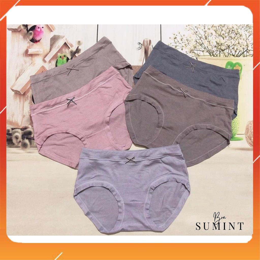 Quần lót nữ cotton đũi cao cấp cạp cao kháng khuẩn chống tụt nâng mông 7029