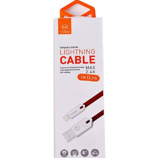 Cáp MCDODO lightning MAX 2.4A ( Cáp dẻo ) bảo hành 12 tháng
