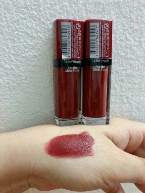 🌹🌹Son Bourjois Velvet màu 33 cực hot vừa ra đã đốn tim các nàng ngay lập tức 😍